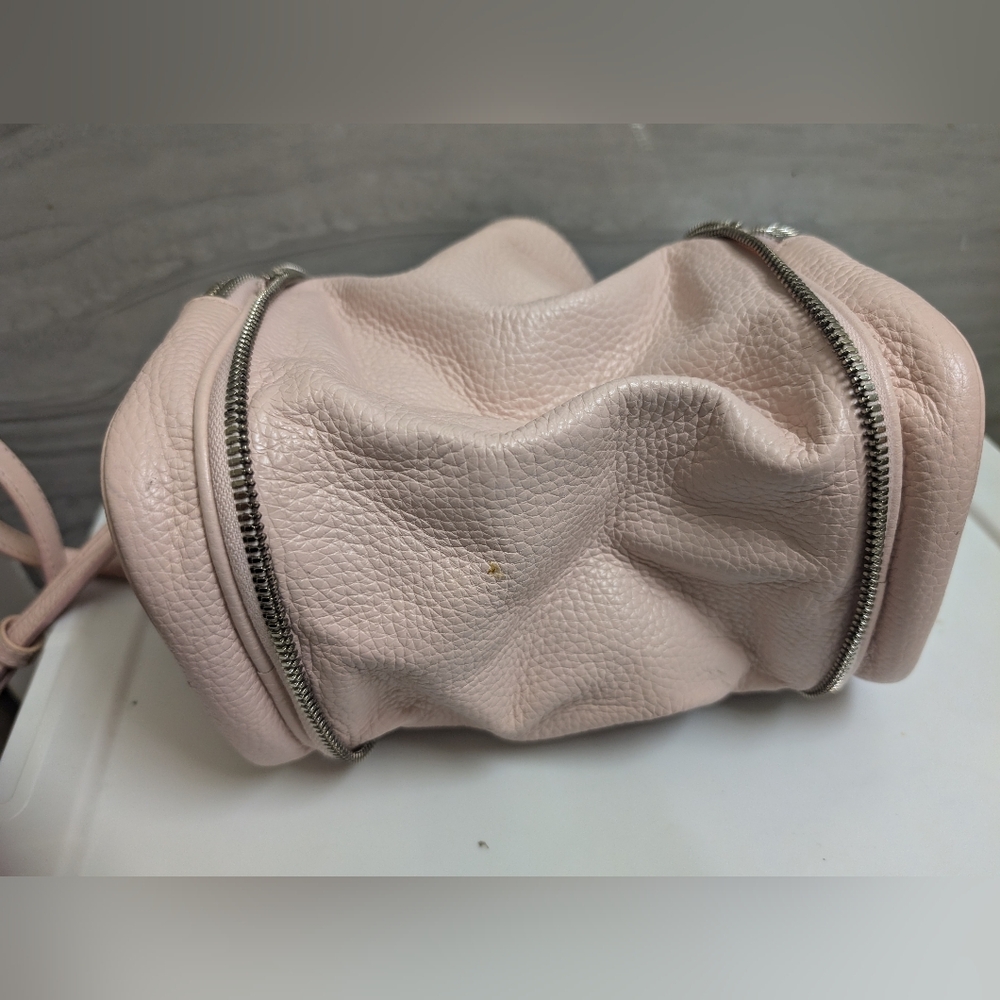 Kara Pebbled Leather Pink two-way wear crossbody bag - Picture 16 of 16